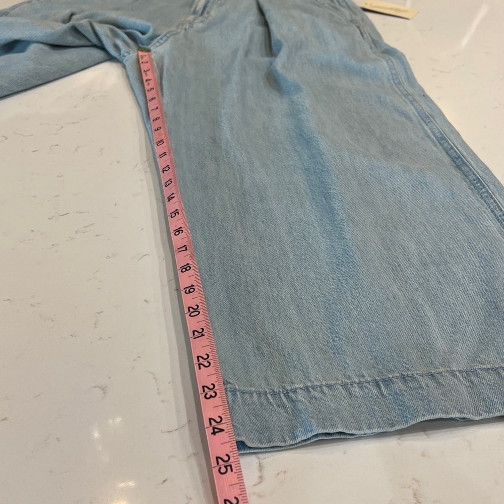 Universal Thread Light Wash Cropped Two-Way Trouser Jeans Size 10R NWT - Picture 14 of 15